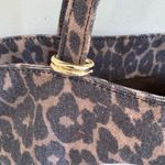 denim Leopard Print Tote Bag with Mickey Mouse Brown Photo 13