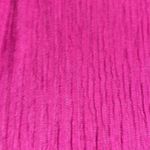 SheIn  Curve 2XL Hot Pink Textured Knot Front Slip Mini Dress Sexy Summer Vacay Photo 3