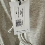 We Wore What NWT  Light Gray Zip-Up crop hoodie and Joggers Set XS Photo 8