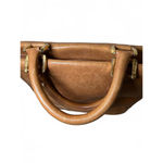 Loewe  Brown Leather Tote Bag with Croc-Embossed Trim Photo 3