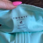 Palm Leave Hyper Reality Knit SportsBra Green Photo 3