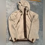 Kuhl  Cream and Brown Women's fleece zip up Jacket Photo 0