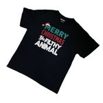 Gildan Merry Christmas ya filthy animal Home alone graphic tee  Photo 7