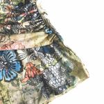 new Boho Chic ❤︎ Floral Watercolor Print Draped Halter Top ❤︎ Pin Up ❤︎ Large Blue Photo 6