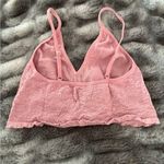 Free People  Pink Lace Bralette Photo 1