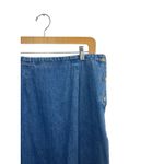 Eddie Bauer Vintage  Skirt Women 12P Blue Maxi Denim Modest Western y2k Photo 3