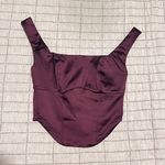 Abercrombie & Fitch Satin Corset Top Photo 1