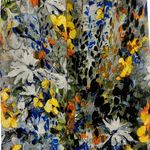 Emma & Michele Emma and Michelle sleeveless flower print lined dress size 8 Photo 1