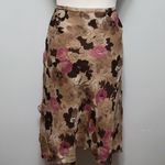 La Redoute La Boutique floral ruffle chiffon midi skirt size 10 Photo 4