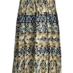Petite Sophisticate Petite Sophisticates Aztec Southwestern Pleat Waist Midi Skirt USA Made Sz SM Photo 0