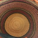 Handmade 70s VINTAGE BUCKET BAG Woven Sisal Leather African Kiondo Boho Hippie‎ Ethnic Photo 4