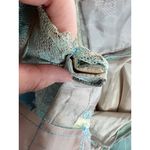 formal dress prom 1950s floral princess tulle aqua blue Green Photo 15