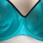 Cacique  Women’s Floral Paisley Print Seafoam Green Black Slightly Padded Bra Photo 4