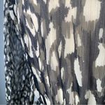ZARA NWT Animal Print Long Sleeve Dress with ruffle skirt detail size S 8325/311 Photo 5