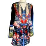 Clover Canyon (NWOT) Black Floral Crane
Print Long Sleeve Mini Dress XS Photo 4