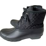 Sperry  | Saltwater Nylon Quilted Duck Boots Photo 1
