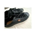 Musse & Cloud  Womens Black Leather Sneaker Size 8 Photo 3