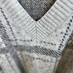 Treasure & Bond  Light Gray V-Neck Sweater Photo 4