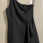 TCEC One Shoulder Black  Dress Photo 0