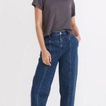 Madewell Balloon Jeans Size 25 High Rise Seamed Front 100% Cotton Photo 0