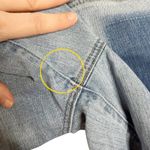 Loft Light Wash Modern Skinny Side Stripe Step Raw Hem Jeans Photo 7