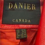 Danier Genuine red leather jacket |  Canada Photo 2