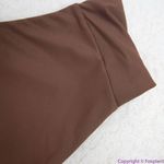 NEW Abysse x free people Benson high waisted bikini bottoms in dark brown, L Brown Size L Photo 12