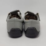 Dr Scholl Double Air Pillo Mary Jane Hook & Loop Sandal Flat Comfort Shoes 7.5W Gray Size 7.5 Photo 4
