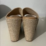 Soda Women’s Bounty Round Toe Single Band Slip-On Espadrille Wedge Sandal 8.5 Photo 4