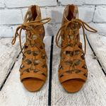 Charming Charlie Lace-Up Faux Leather
Gladiator Sandals Size 8 Photo 2