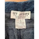 St John By Marie Gray Women's Flare Wide Leg High Rise Jeans Size 8 Blue Photo 1
