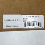 Shiraleah  CHICAGO Fiore Small Black Earrings Dainty Dangle Floral NWT Photo 6