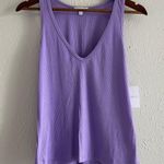 Beyond Yoga NWT  Take The Plunge V Neck
Tank Top Size Large Purple Photo 2