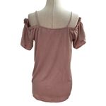 Aeropostale  Women Size Medium Cold Shoulder Blouse Shirt NWT (19-231) Photo 2