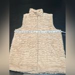 Betsey Johnson Cream Textured Vest Photo 9
