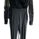 Chic Me  bodycon sheer sleeve jumpsuit Photo 0