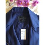 Sanctuary NWT Navy Tencel Moto Vest- Sz S Photo 7