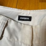 Midi Khaki Linen Shorts Tan Size 0 Photo 4