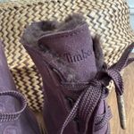 Timberland NWOB Sienna High Waterproof Mid Boots Dark Purple Suede $190 8.5 Photo 5