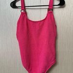 Shade & Shore  Square Neck Pucker High Leg One Piece size medium 8-10 Photo 0