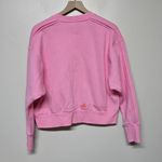Adidas x Stella McCartney Pink Cotton‎ Cropped Sweatshirt Sz XS Workout Outdoors Photo 2