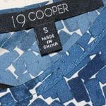 19 Cooper  Blue Patterned Blouse Photo 2