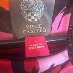 Vince Camuto  Floral Mini Dress - Black and Pink Photo 5