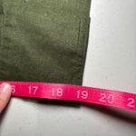 Banana Republic ‎ Olive Green Linen Blend Utility Romper Large Petite LP Photo 12