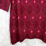 Fresh Produce NWT  Diamond Santa Barbara Shirt Sz Small Burgundy Photo 2