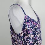Sanctuary  Matching Set Navy Floral Flirty Mini Skirt and Tank Top NWT Sz Medium Photo 12
