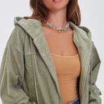 Forever 21 Cropped Corduroy Jacket Photo 0