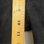 Denim Forum Black The Yoko High Rise Slim Fit Jeans 24 Raw Hem Button Fly Casual Photo 6
