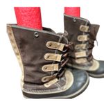 Sorel Women's Brown Waterproof Winter Snow Boots Lace Up Size 7 Photo 2