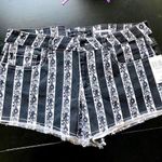 Hot Topic Striped SteamPunk Shorts Sz 0 NWT Photo 3